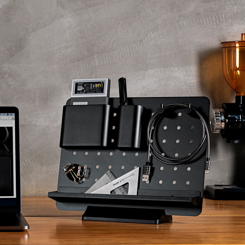 DeskHarmony – Organiseur de Bureau Modulaire en Aluminium Magnétique