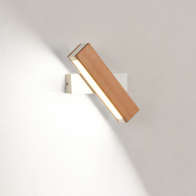 Lampe Murale LED en Bois DeskHarmony – Éclairage de Bureau Moderne & Ajustable