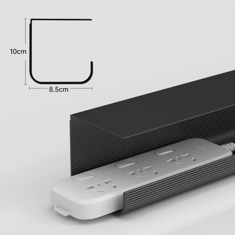 Rack de Gestion des Câbles – Fixation Sous Bureau & Design Discret