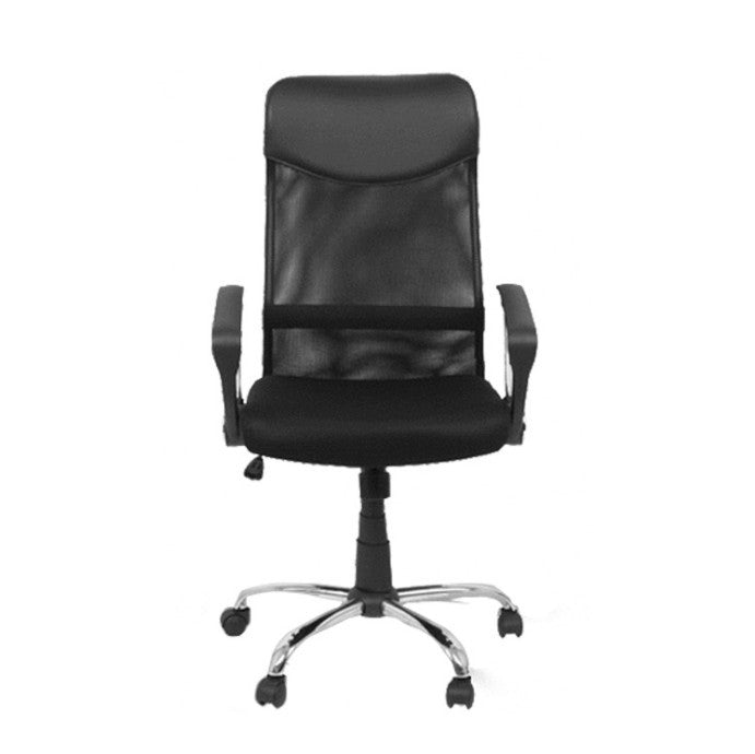 Chaise de Bureau Ergonomique en Maille Respirante – Noir