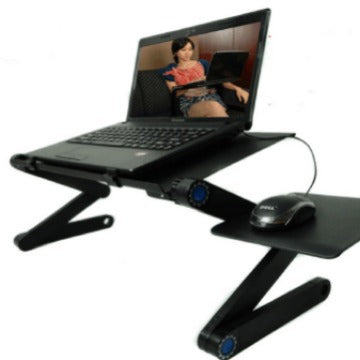 Support Bureau Refroidissant pour Ordinateur Portable – DeskHarmony Cooling Stand en Métal