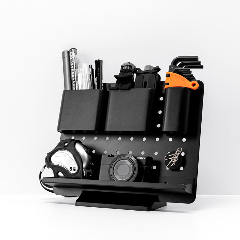 DeskHarmony – Magnetischer modularer Schreibtischorganizer aus Aluminium