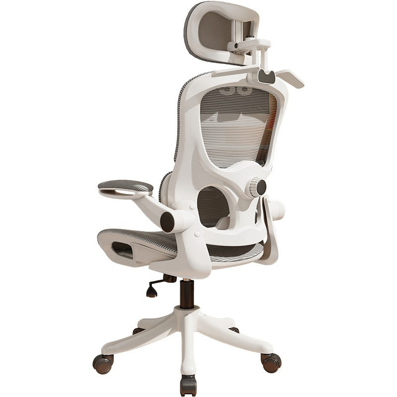 Chaise Ergonomique de Bureau avec Soutien Lombaire – Dossier Mesh Respirant & Appui-Tête 3D | DeskHarmony