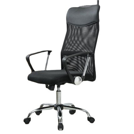 Chaise de Bureau Ergonomique en Maille Respirante – Noir