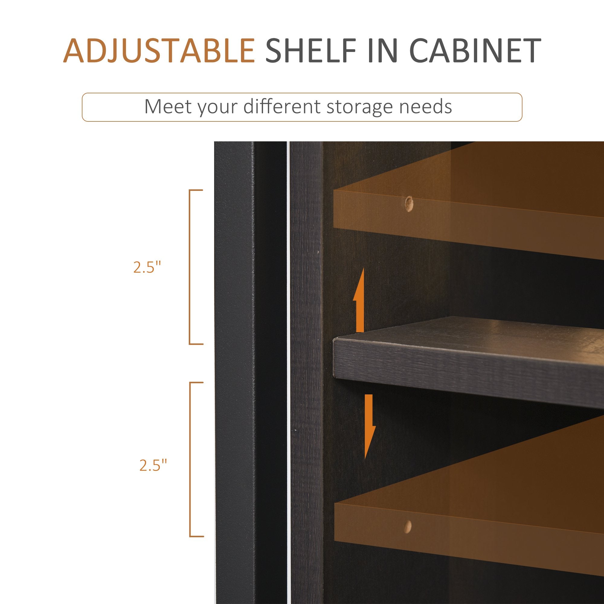 Bureau d’Angle avec Rangement – Design Industriel Noir & Bois Foncé