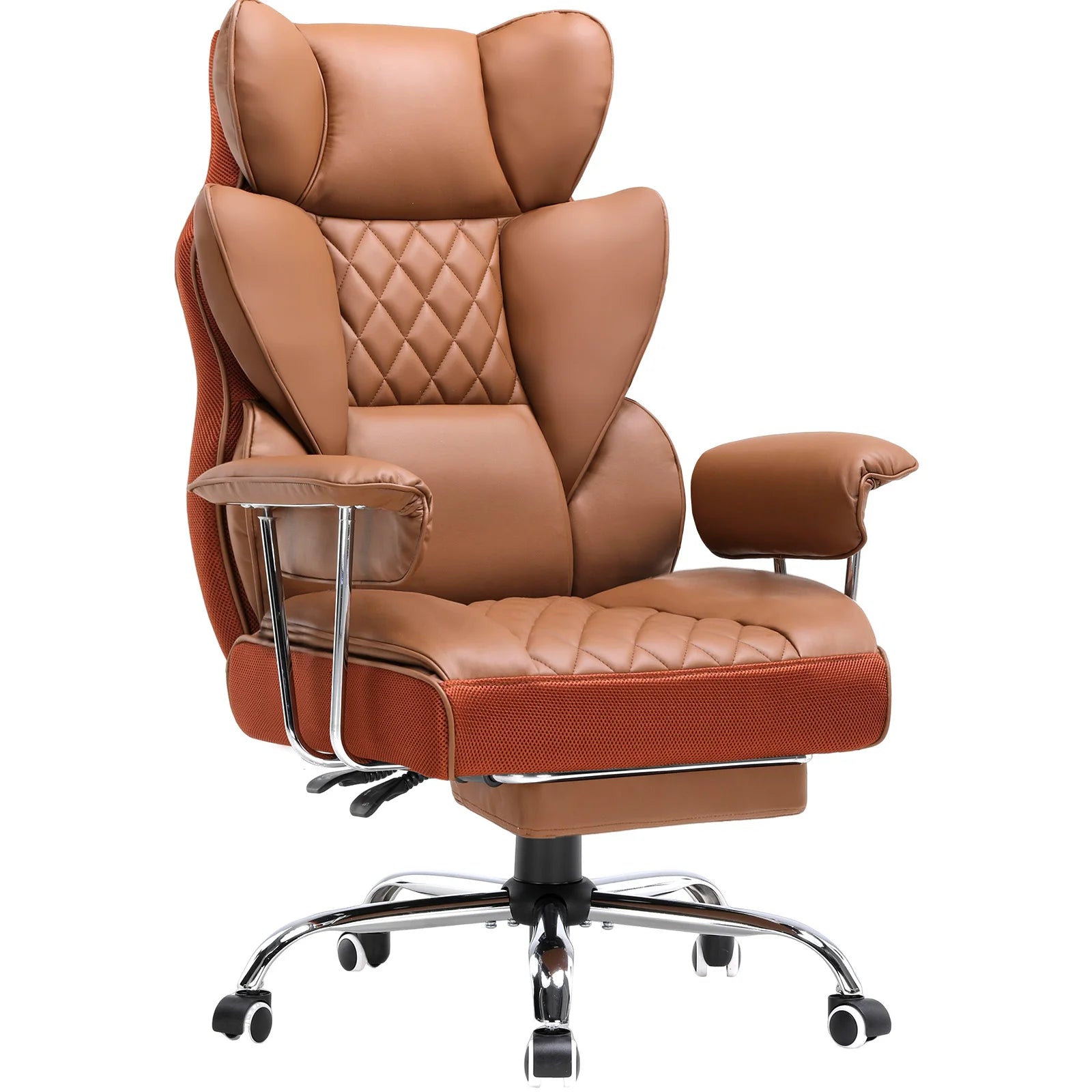 GTPLAYER – Chaise Bureau Ergonomique avec Ressorts Lombaires