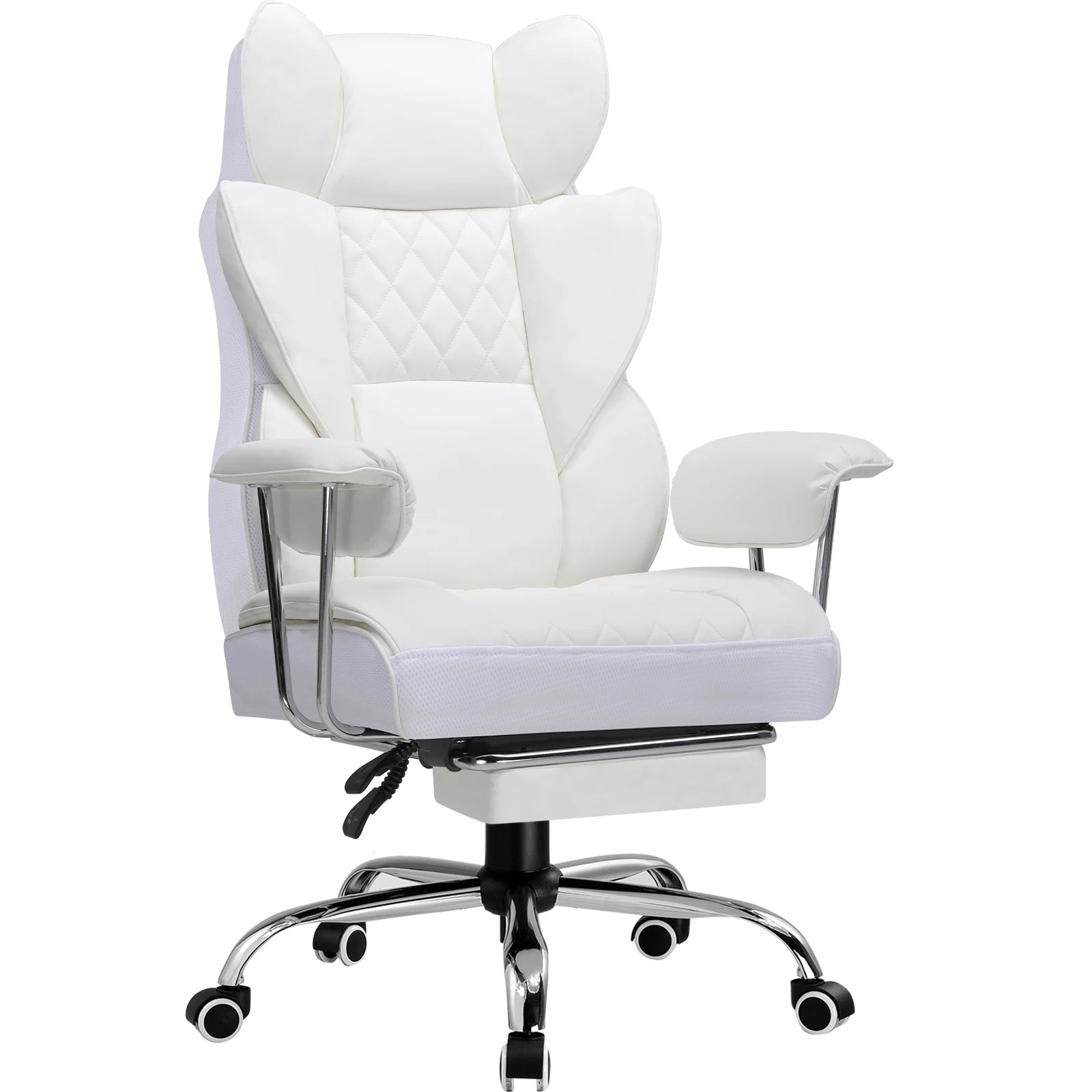 GTPLAYER – Chaise Bureau Ergonomique avec Ressorts Lombaires