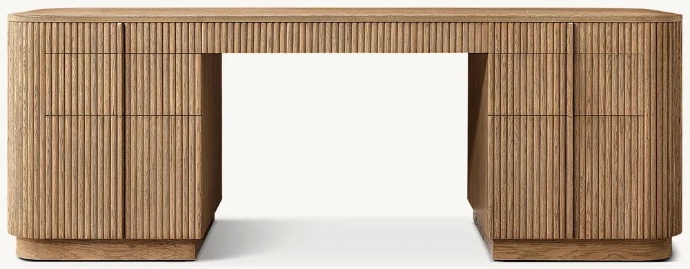 Bureau "Heritage Oak" – L'Élégance Classique à l'Américaine