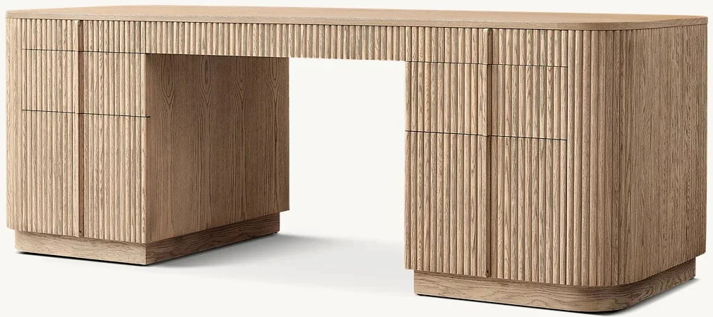 Bureau "Heritage Oak" – L'Élégance Classique à l'Américaine