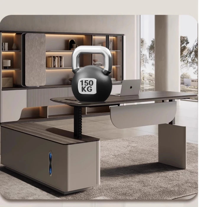 Bureau "Elite Modular L-Shape" – Le Sommet de l'Adaptabilité Professionnelle