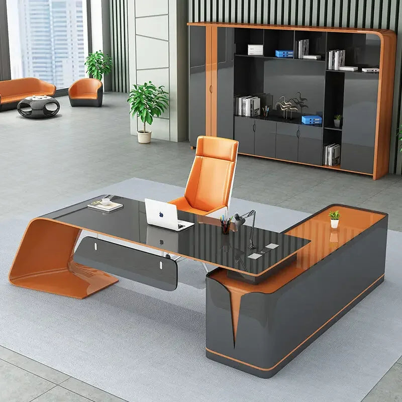 Bureau de Direction Haut de Gamme – Format L & Organisation Premium