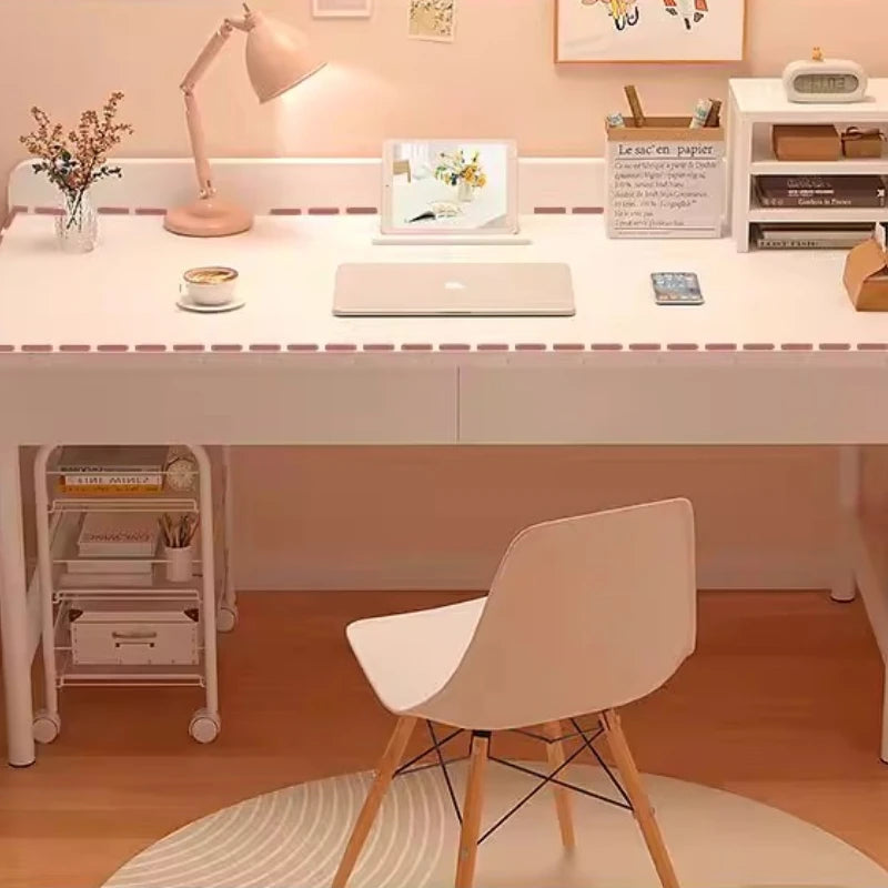 Bureau enfant / ado blanc moderne – DeskHarmony – Design minimaliste