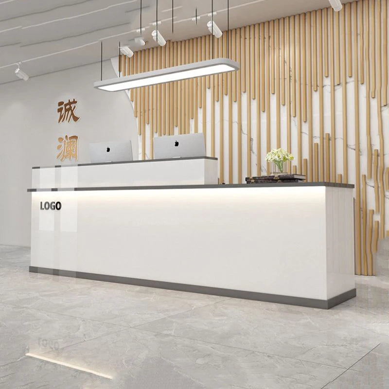 Banque d'Accueil "L'Égérie" – Le Design au Service de votre Image