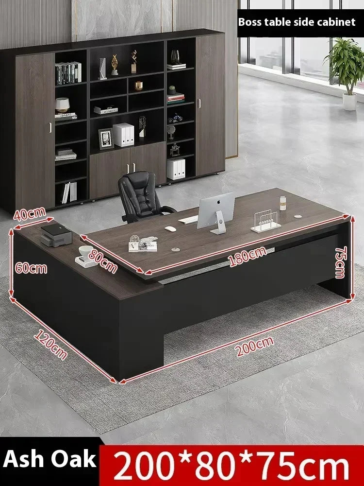 Bureau "Directeur Horizon" – L'Équilibre du Design & de la Fonctionnalité