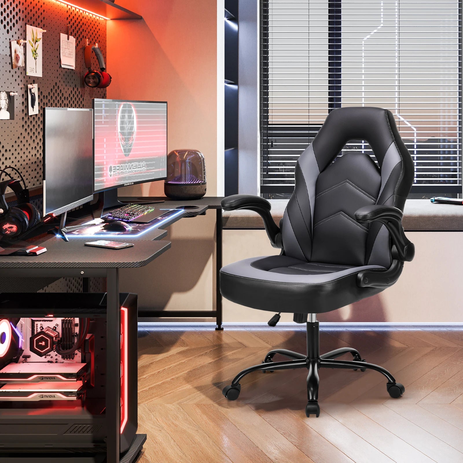 Fauteuil "Vitesse-Elite" – L'Audace du Design & l'Excellence du Confort