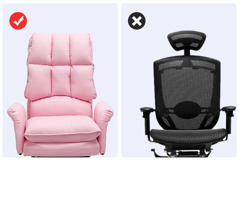 Fauteuil "Soft-Cloud Recliner" – L'Expérience Lounge au Bureau