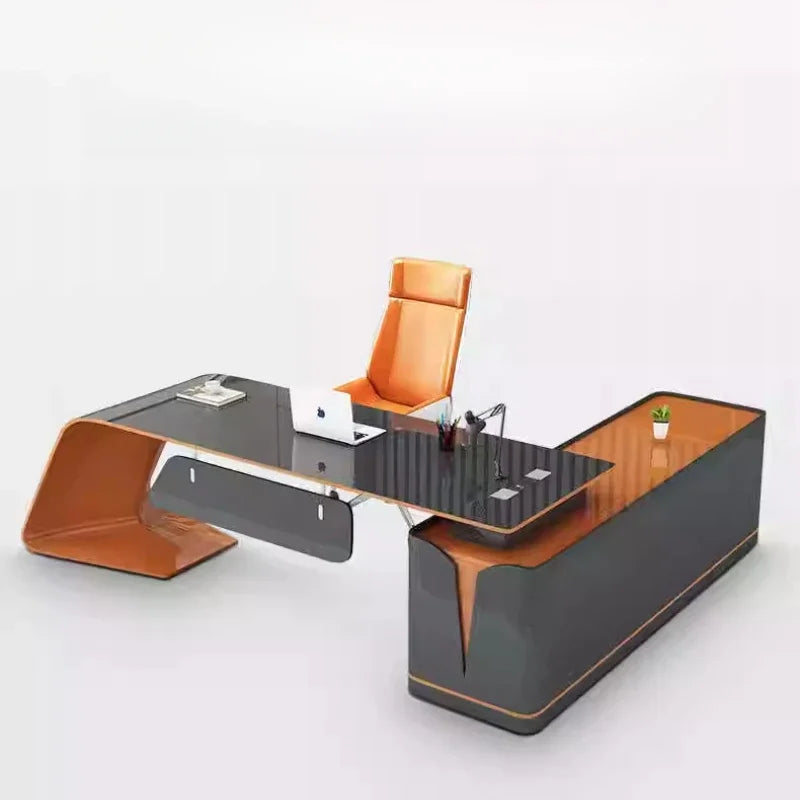 Bureau de Direction Haut de Gamme – Format L & Organisation Premium