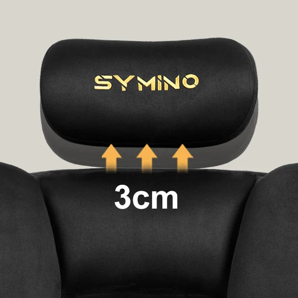 Chaise Bureau & Gaming – Style Sofa, Suédine Douce & Repose‑Pieds Intégré