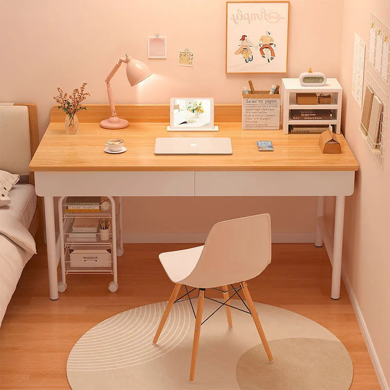 Bureau enfant / ado blanc moderne – DeskHarmony – Design minimaliste