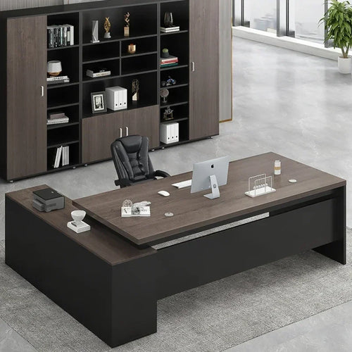 Bureau "Directeur Horizon" – L'Équilibre du Design & de la Fonctionnalité