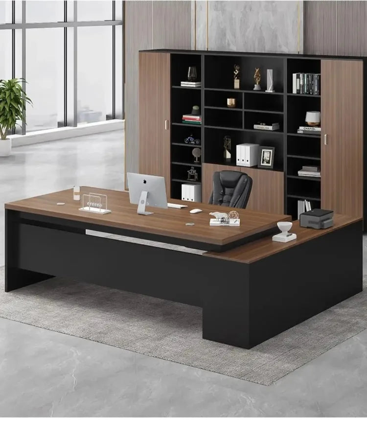 Bureau "Directeur Horizon" – L'Équilibre du Design & de la Fonctionnalité