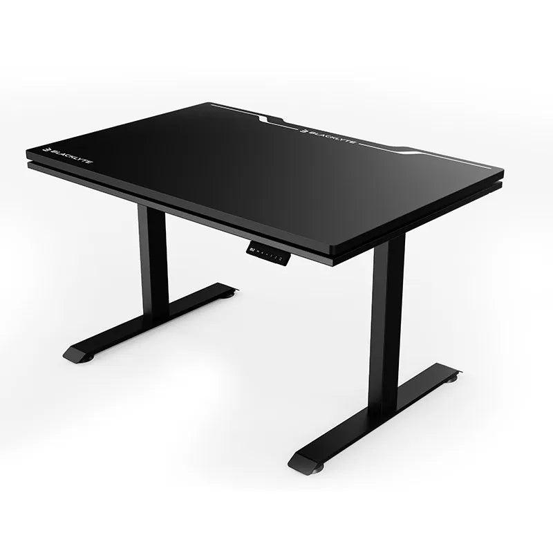 Bureau Assis Debout 120 cm – Table Informatique Moderne avec Réglage Mémoire Manuel