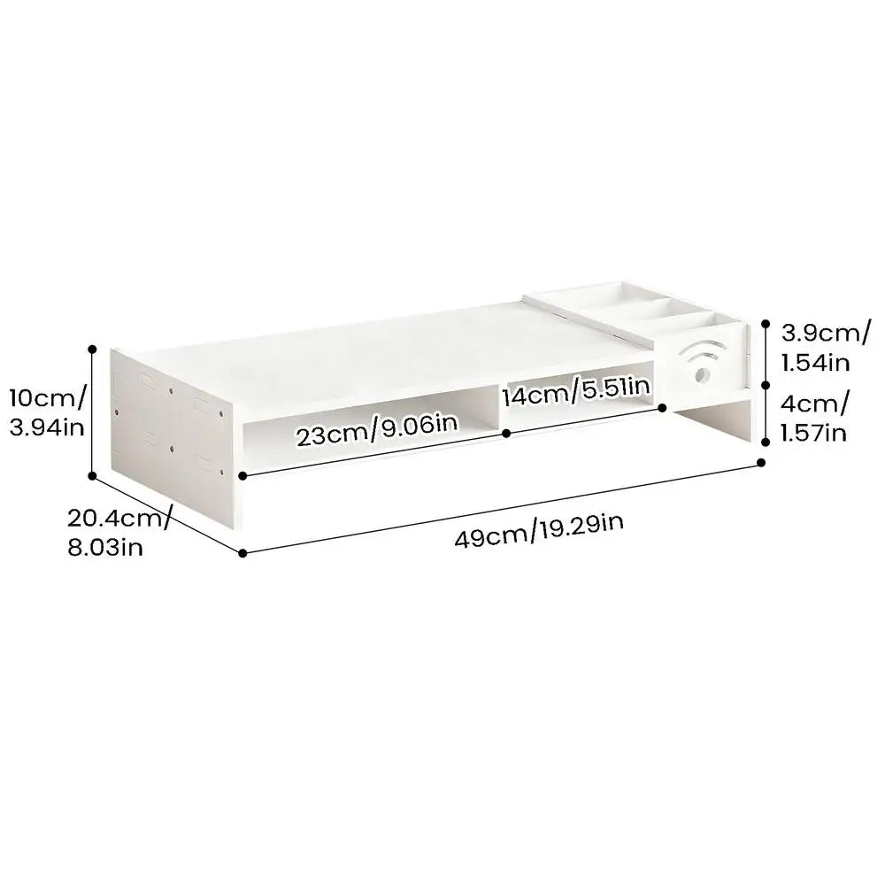 Support d'Écran "Amplitude" – L'Ergonomie à Double Niveau par DeskHarmony