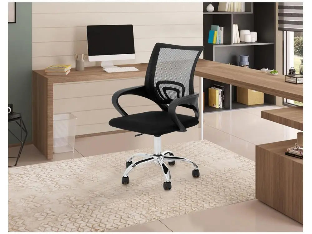 Fauteuil "Directeur Onyx" – L'Élégance Essentielle