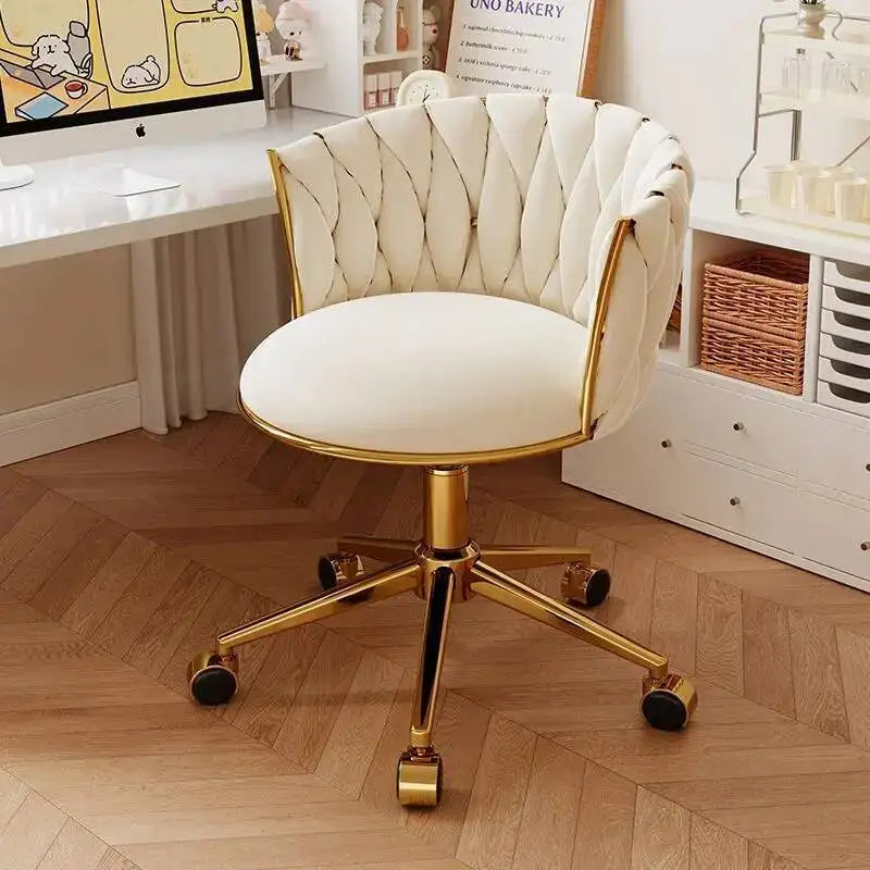 Chaise de Bureau Design – Pivotante, Réglable & Confort Dossier Doux