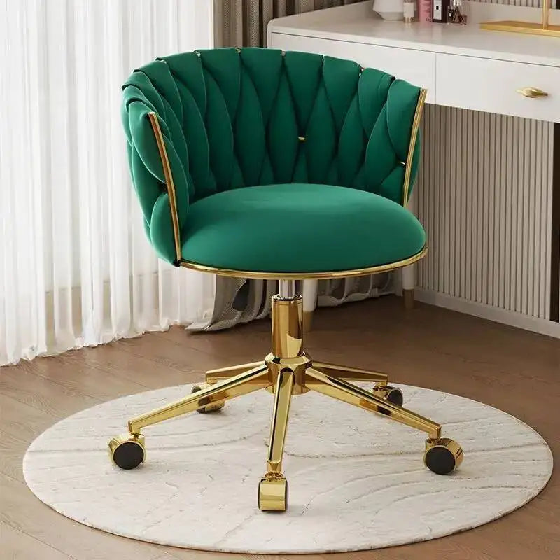 Chaise de Bureau Design – Pivotante, Réglable & Confort Dossier Doux