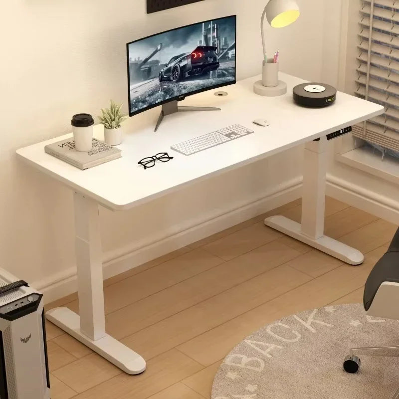 Bureau Assis-Debout Électrique DeskHarmony à Double Moteur – Structure Réglable en Hauteur Ultra Robuste pour Bureau, Télétravail et Usage Professionnel