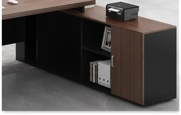 Bureau "Directeur Horizon" – L'Équilibre du Design & de la Fonctionnalité