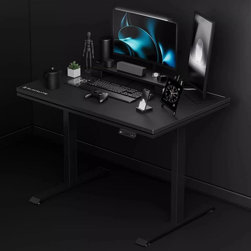Bureau Assis Debout 120 cm – Table Informatique Moderne avec Réglage Mémoire Manuel