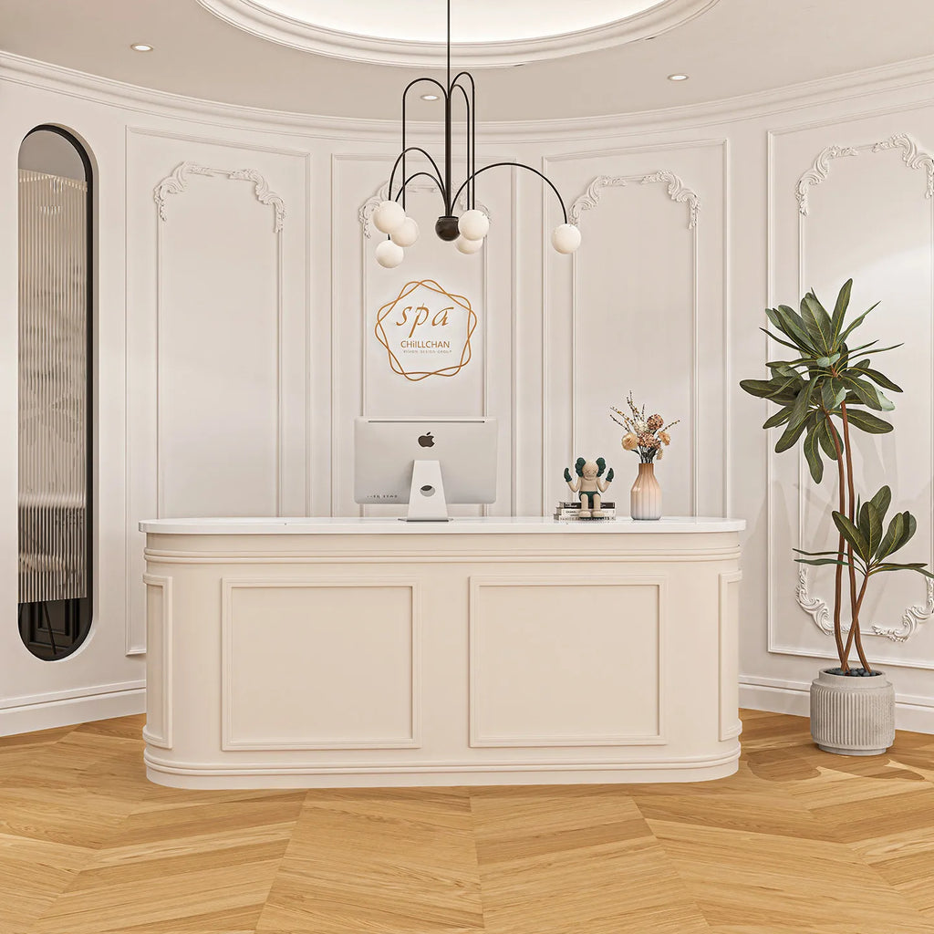 Banque d'Accueil "L'Éclat" – L'Excellence Modulaire par DeskHarmony