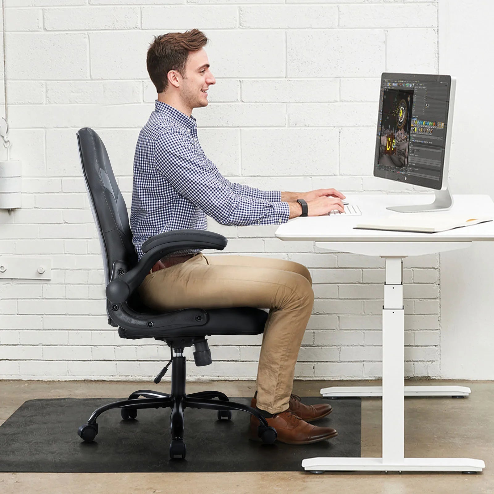 Fauteuil "Vitesse-Elite" – L'Audace du Design & l'Excellence du Confort