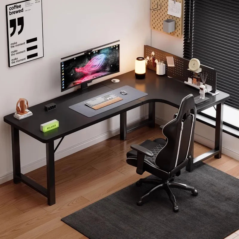 Bureau d’Angle Minimaliste – Table d’Ordinateur & Étude – Design Moderne – DeskHarmony