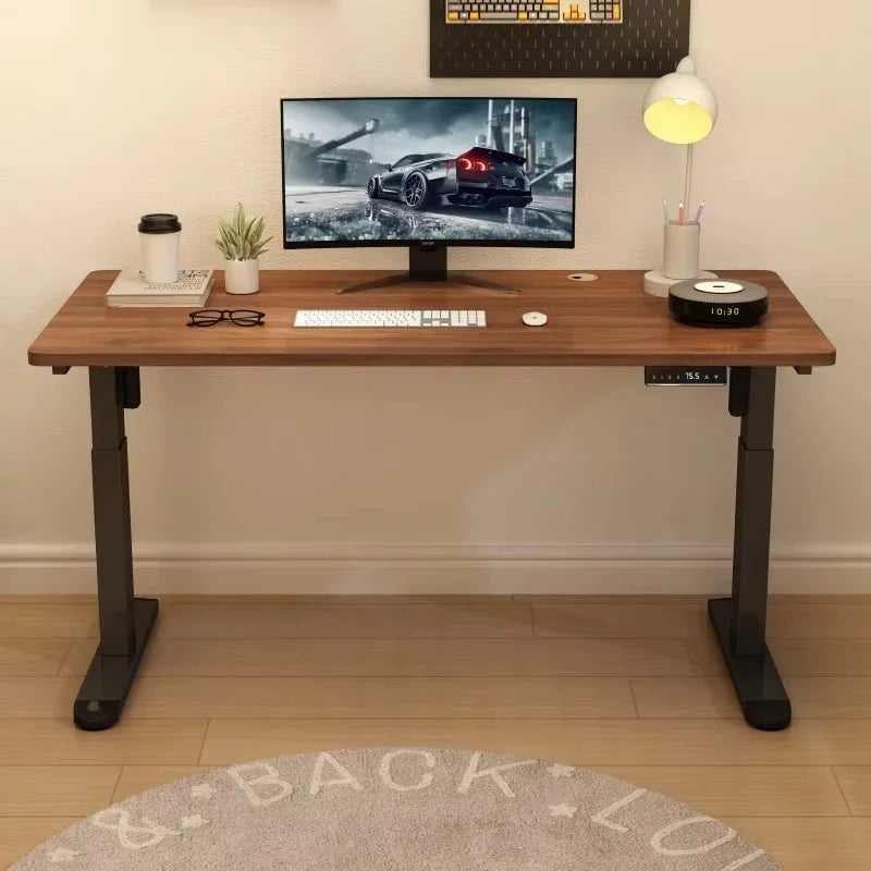 Bureau Assis-Debout Électrique DeskHarmony à Double Moteur – Structure Réglable en Hauteur Ultra Robuste pour Bureau, Télétravail et Usage Professionnel