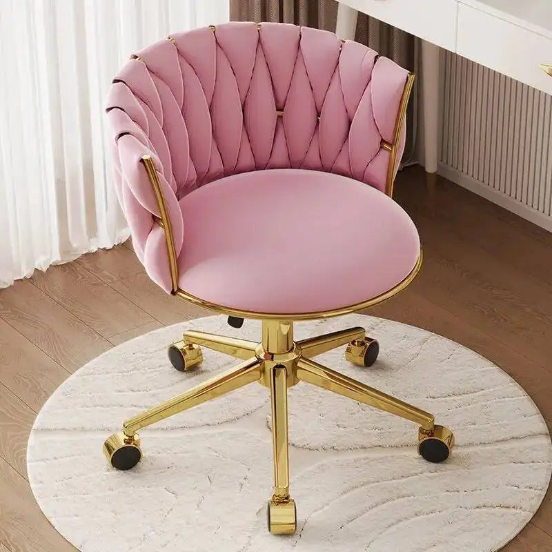 Chaise de Bureau Design – Pivotante, Réglable & Confort Dossier Doux