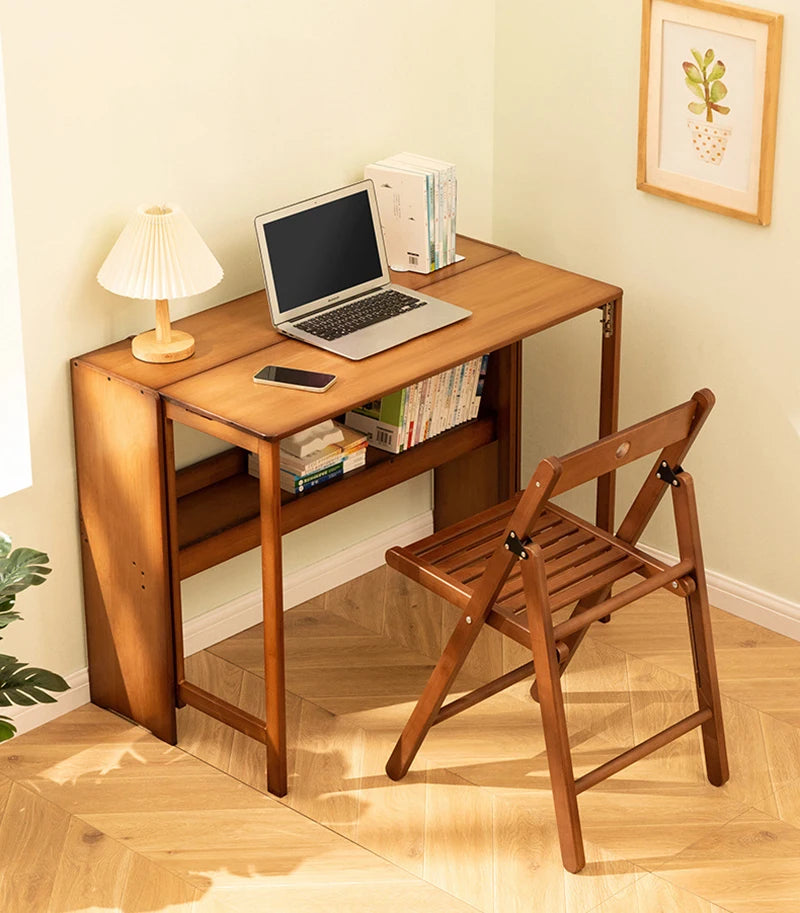 Bureau Pliant "EcoBamboo" – Nature & Mobilité par DeskHarmony