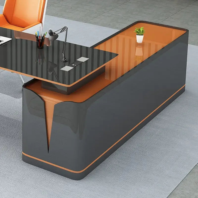 Bureau de Direction Haut de Gamme – Format L & Organisation Premium