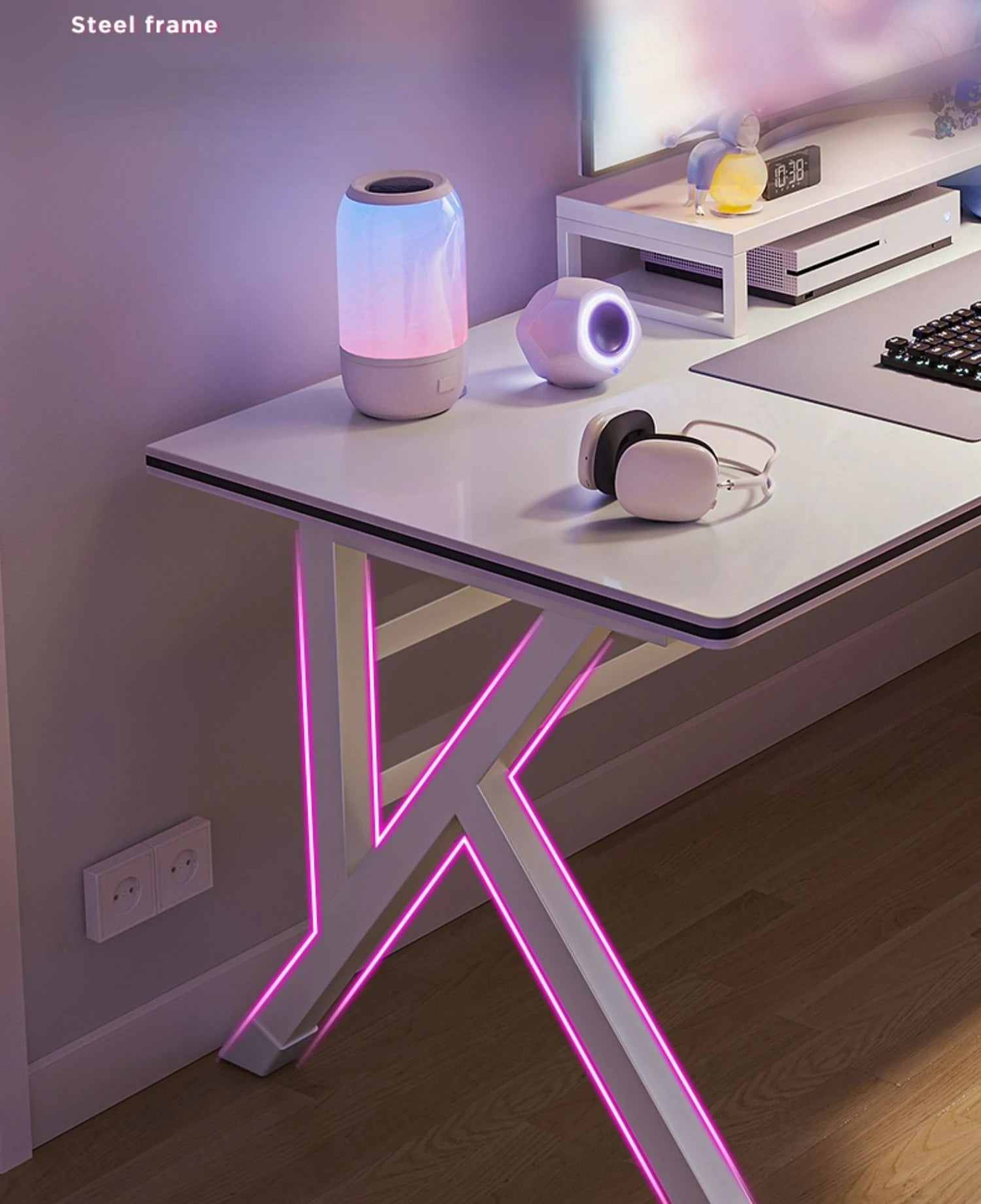 Bureau "Aura" – Le Gaming Flexible par DeskHarmony