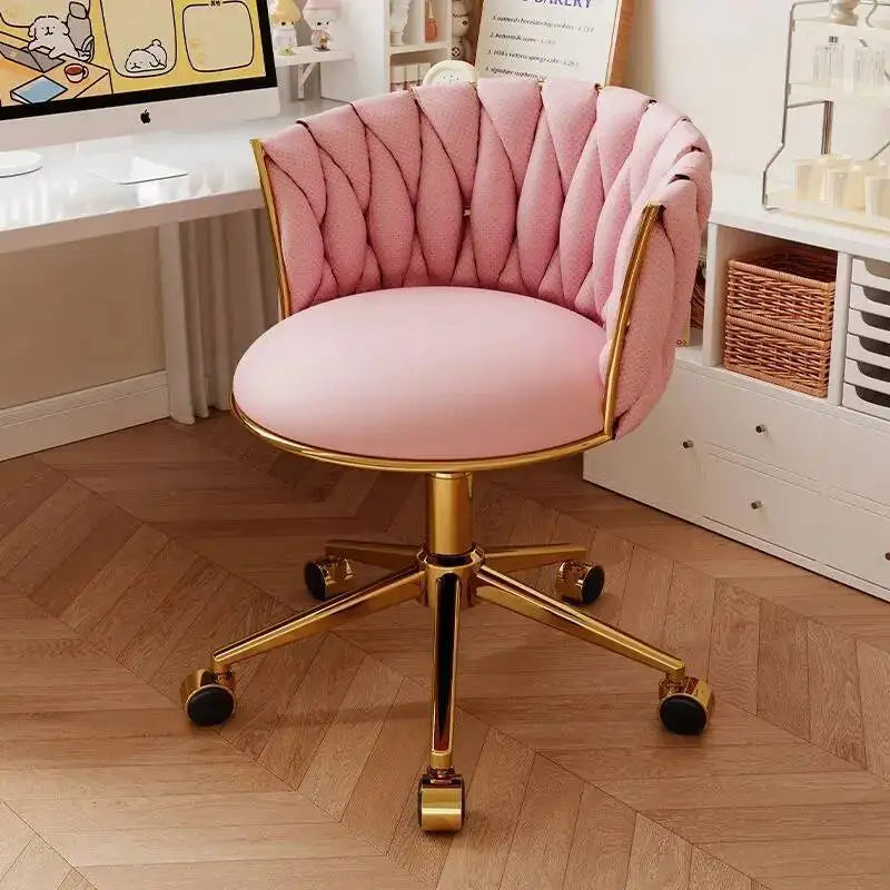 Chaise de Bureau Design – Pivotante, Réglable & Confort Dossier Doux