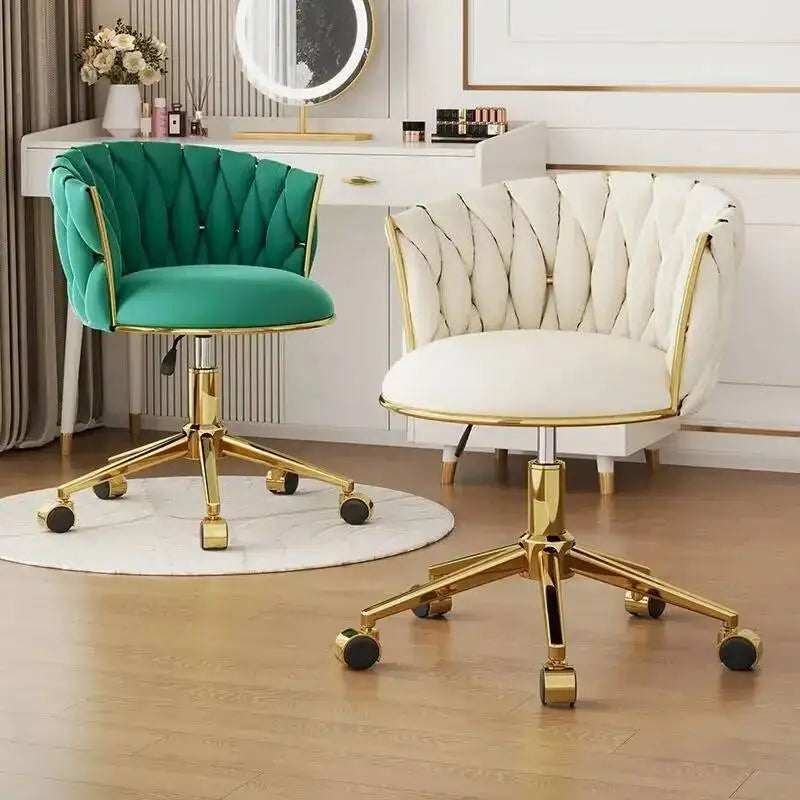 Chaise de Bureau Design – Pivotante, Réglable & Confort Dossier Doux
