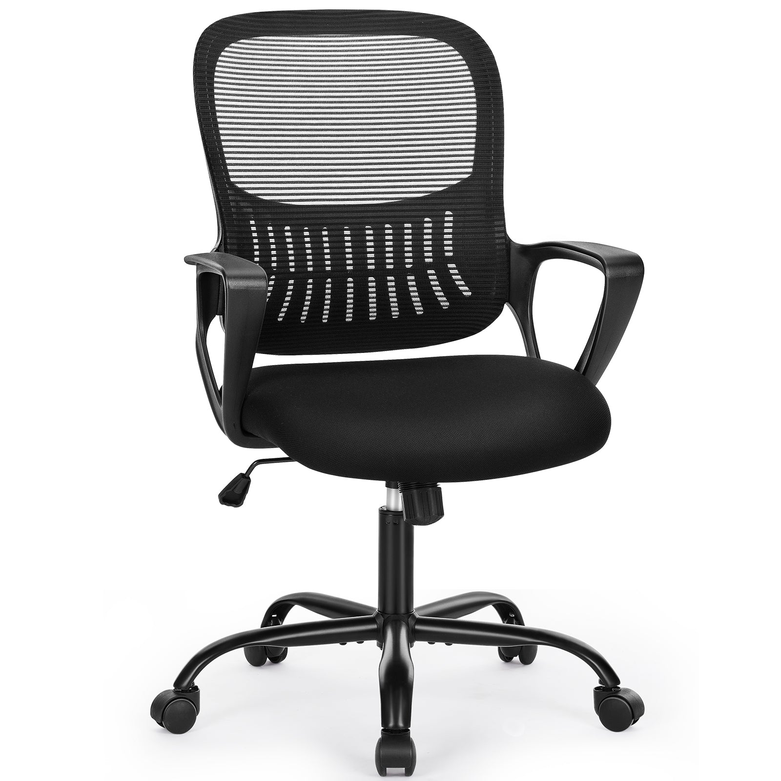 Fauteuil Haut pour Bureau Assis Debout – Repose-Pieds Réglable & Dossier Ergonomique