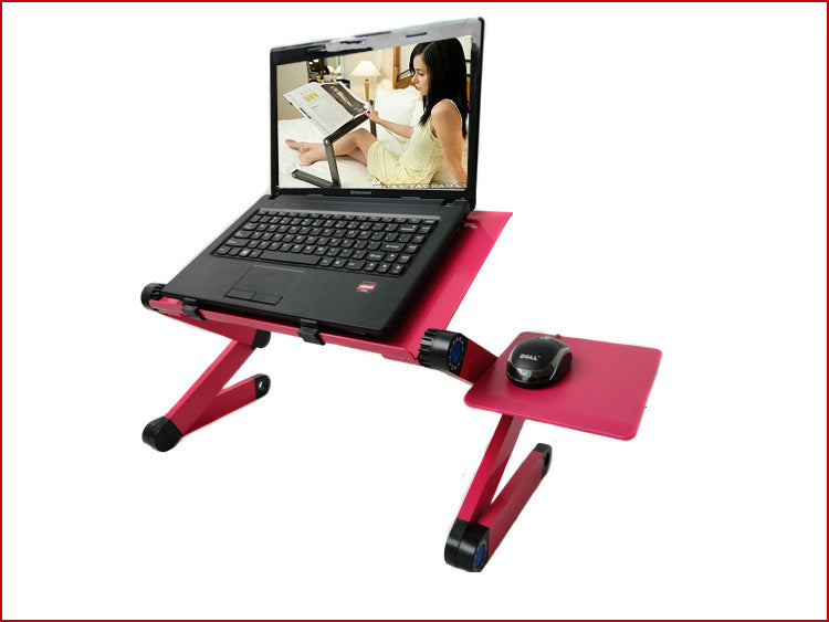 Support Bureau Refroidissant pour Ordinateur Portable – DeskHarmony Cooling Stand en Métal