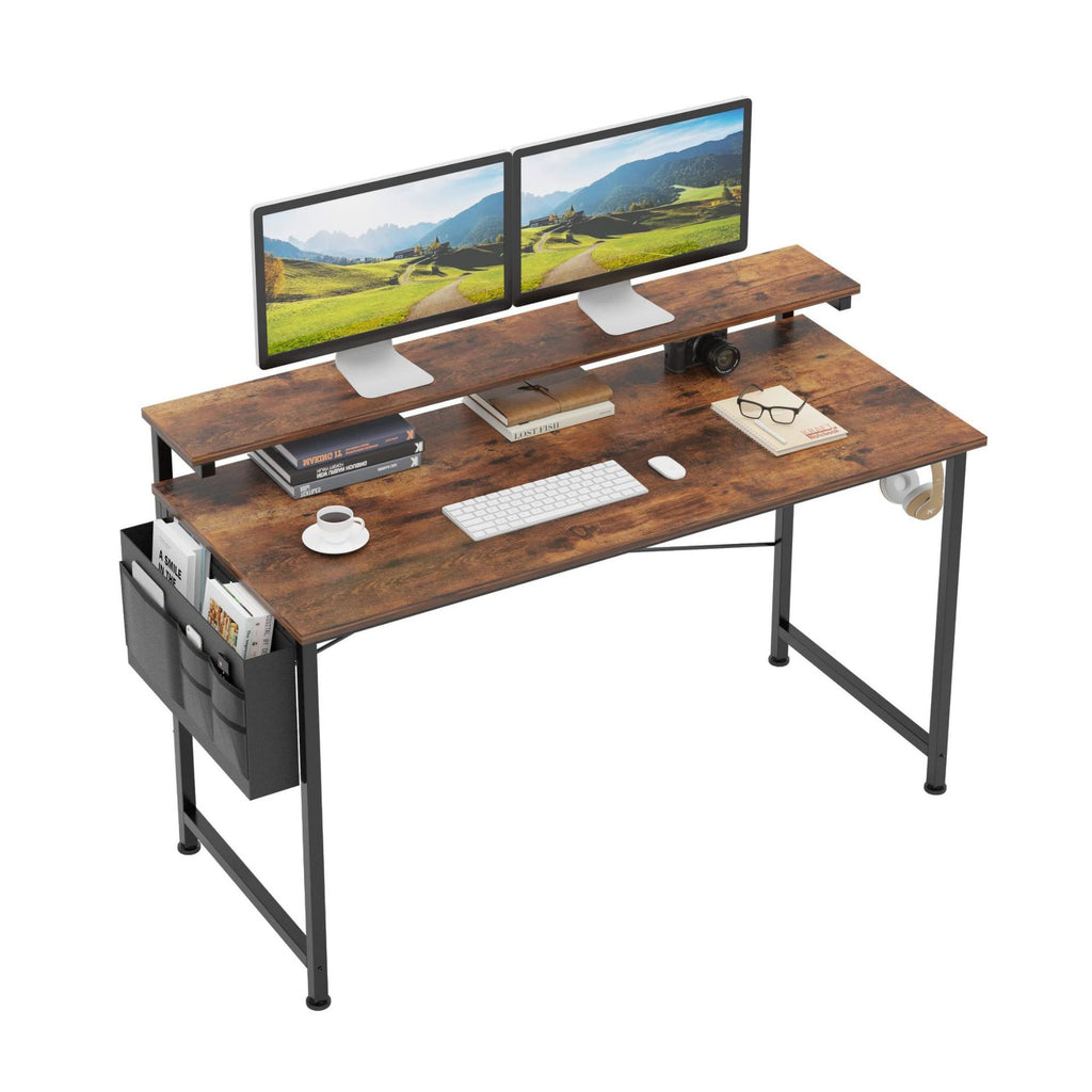 Bureau Moderne avec Poche Latérale – 120 × 60 cm